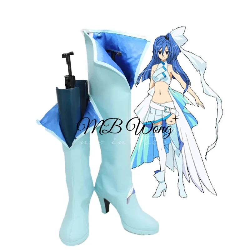 Symphogear kazanari Tsubasa cosplay boots shoes Halloween carnival cosplay costume accessories custom made