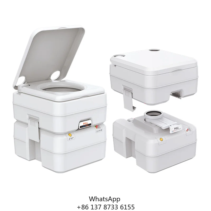 SEAFLO 20L Portable Toilets Mobile Plastic Outdoor WC Mobile Plastic Luxury Portable Potty Toilet