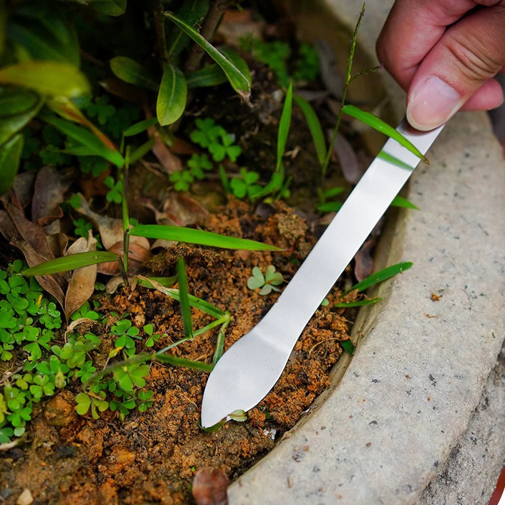 

4Pcs Mini Garden Hand Rakes Stainless Steel Soil Cultivators for Bonsai Gardening Small Weeding Tools Small Garden Rake Set