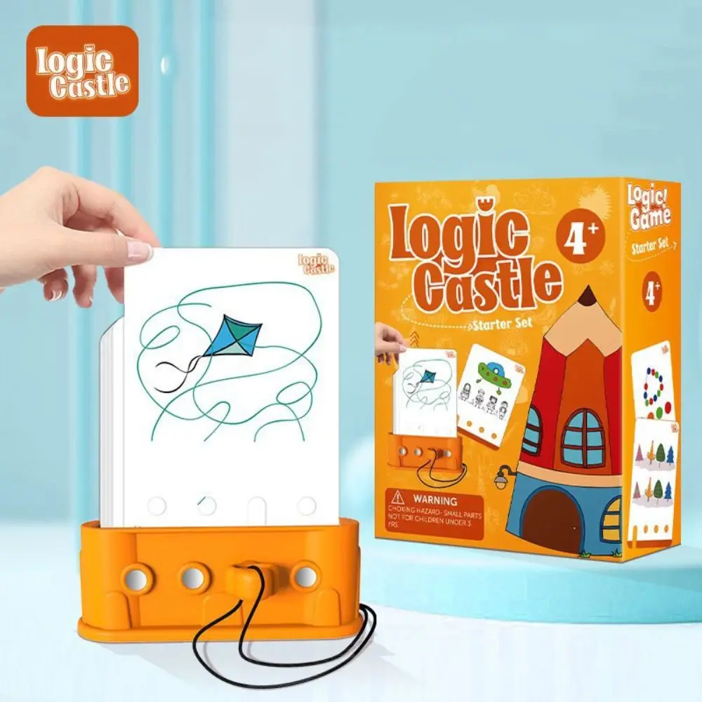 

Montessori Logic Key Puzzle Game Early Educational 3D Logic Key Thinking Training Intellectual Multifunction