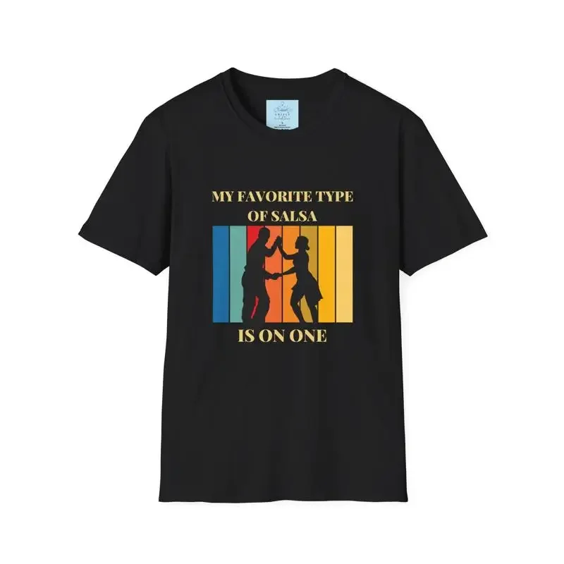 Salsa on 1 Social Dance T Shirt Latin Lover Dancing Instructor Apparel