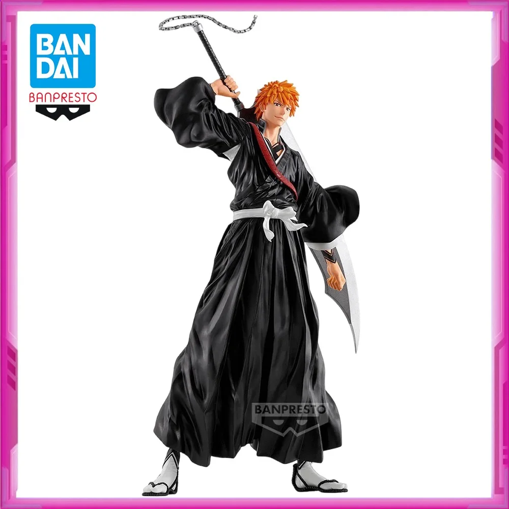 

Оригинальный BANDAI BANPRESTO Grandista Gros BLEACH Kurosaki Ichigo ПВХ аниме фигурки экшн-фигурки модель игрушки