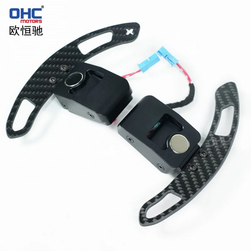 For BMW F chassis M5 Cross-border supply of carbon fiber magnetic shift paddles steering wheel modification and upgrade parts
