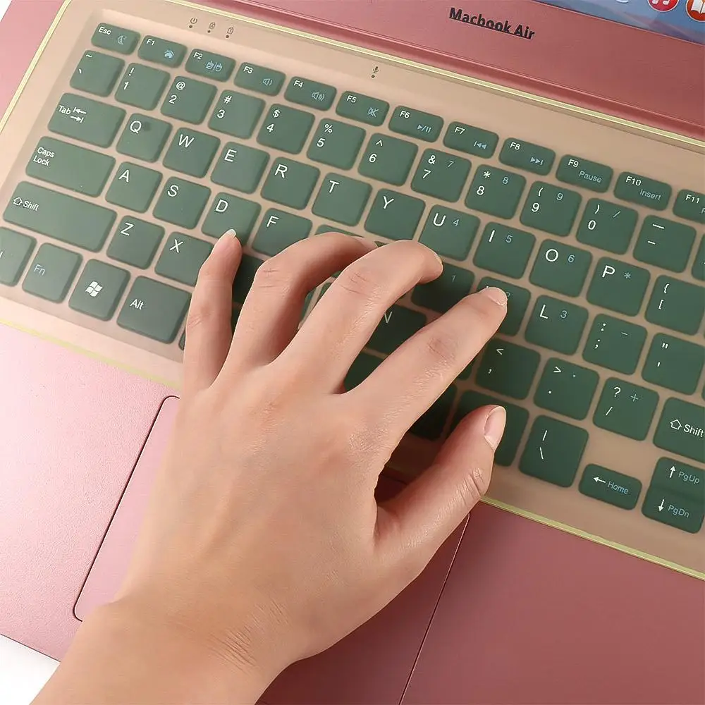 Accessories Waterproof 15-17 inch Dustproof Soft Silicone Keyboard Skin Keyboard Cover Protector Keyboard Film Laptop Cover