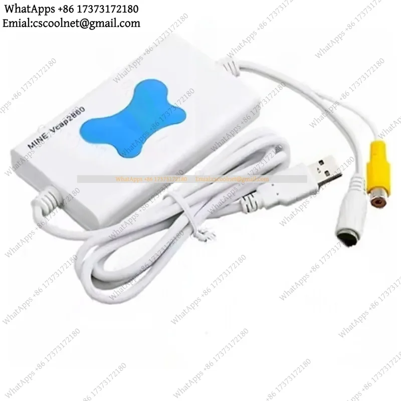 JS03 Vcap2860 USB Video Capture Box Color Doppler Ultrasound Card Supports Win7 Win10 System
