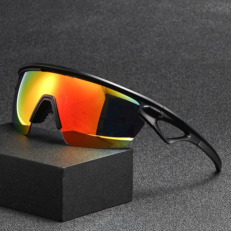 Brand Half Frame Sunglasses for Men Women Designer Classic Polarized Goggles Male Camping Driving Eyewear Sport Sunglasses Men