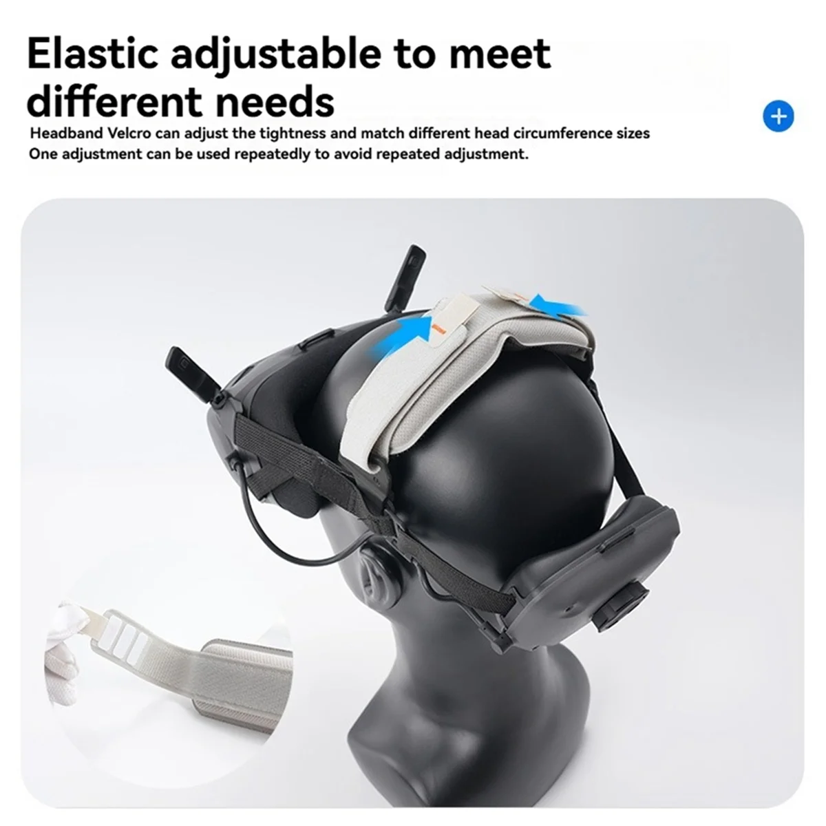 For Neo Goggles N3 Auxiliary Headband Face Lighten the Burden Fixed Strap Drone Flying Glasses Accessories