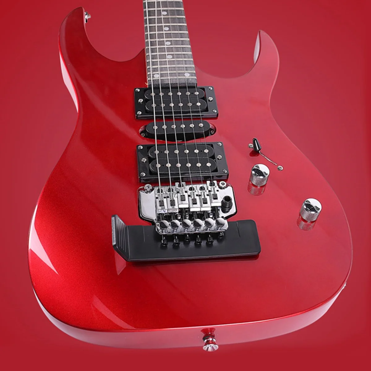 جيتار كهربائي جسر اهتزاز شيم-رايز جسر الجيتار/ضبط سهل التعديل/لملحقات استبدال جسر الجيتار #6