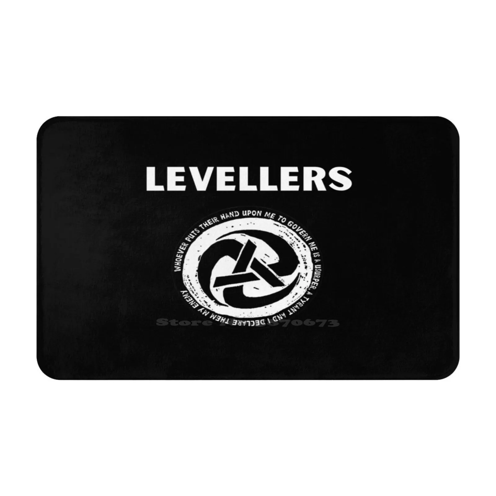 تي شيرت Levellers Band تي شيرت قطني بشريط Levellers #1