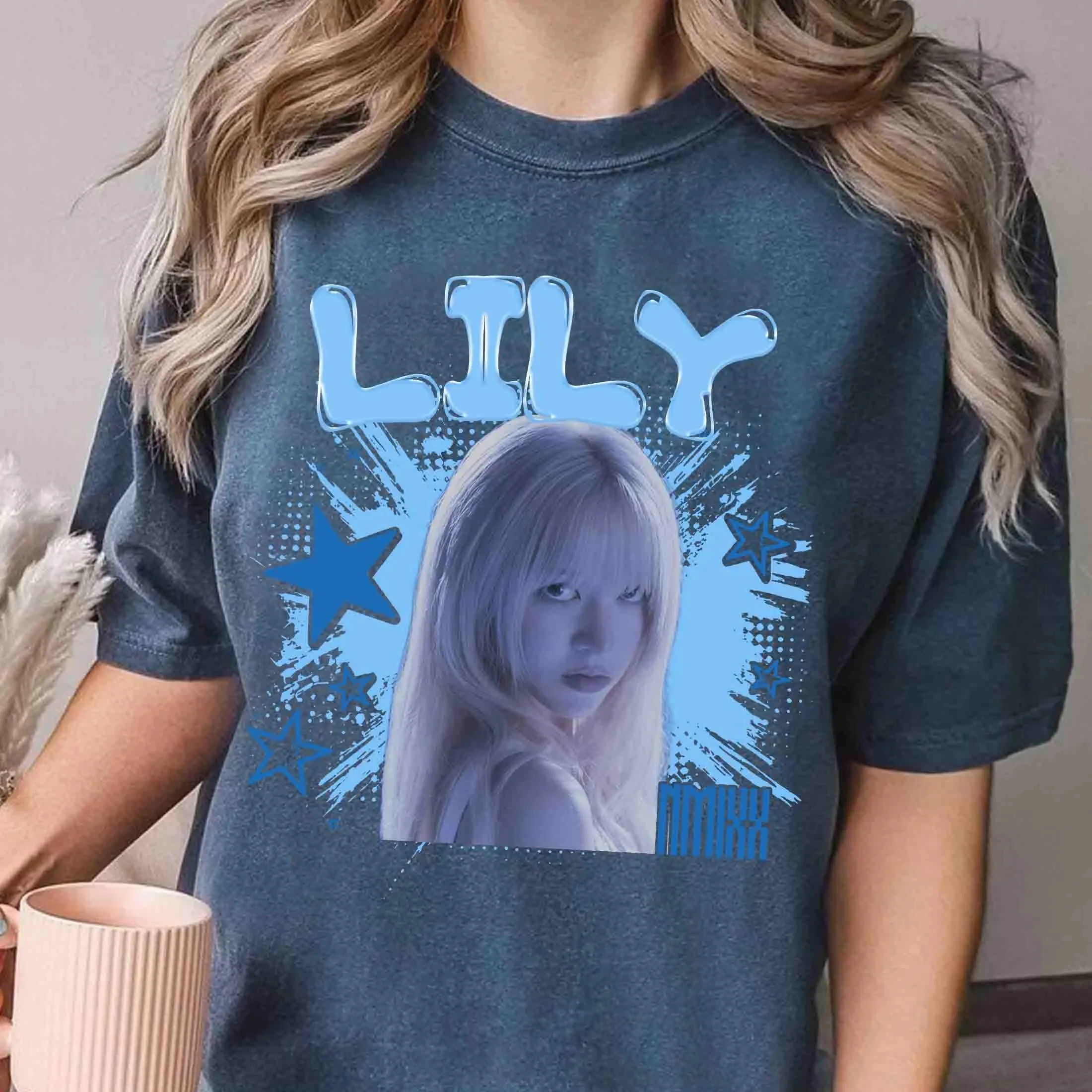 2026 Nmixx Retro Vintage Shirt, Nmixx Episode 1: Zero Frontier World Tour T-shirt, Nmixx Blue Valentine Album Shirt,