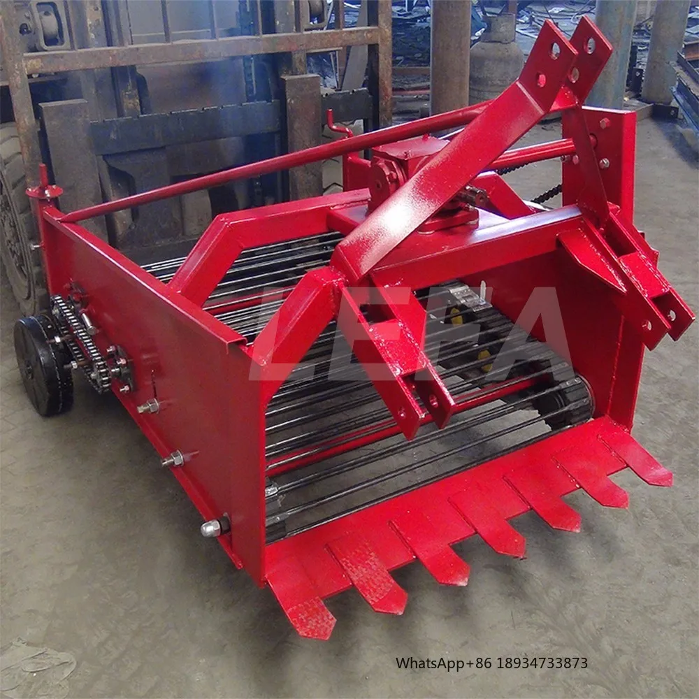 Farm Tract Potato Harvest Machine Tractor Small Potato Tiller 3 Point Linkage Potato Harvesters with CE