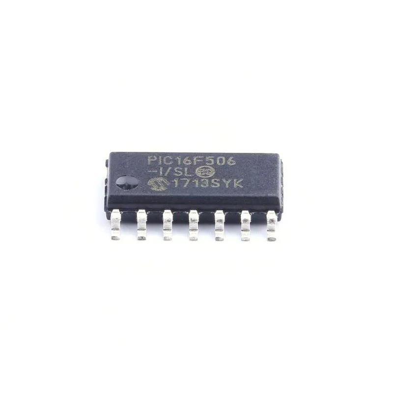1/5/10/30/50/100Pcs PIC16F506-I/SL SOIC14 SMD 8 Bit Flash Memory Microcontroller MCU Integrated Circuit IC Chip