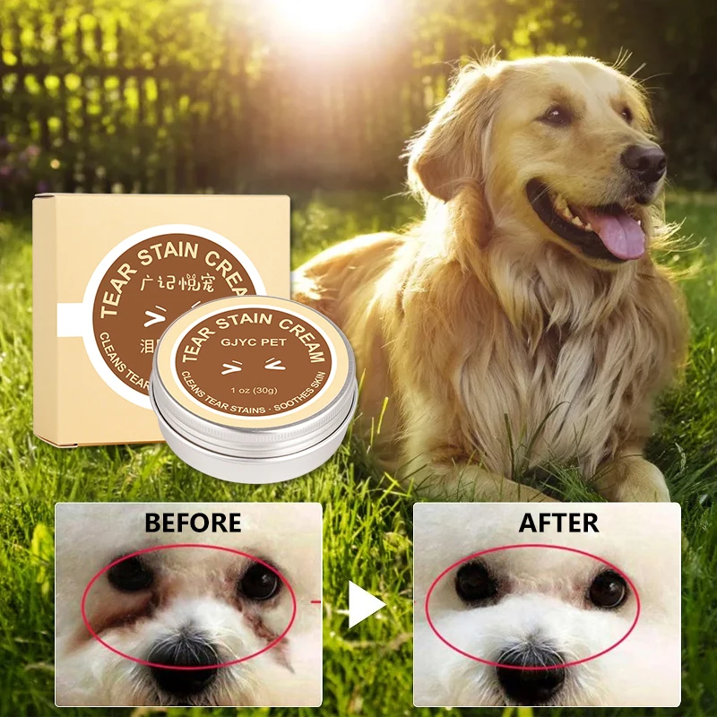 Pet Tears Ointment Remove Traces Of Tears Organic Calendula Tear Stain Cream Tear Duct Cleaning Cream Eye Cream For Dogs And Cat