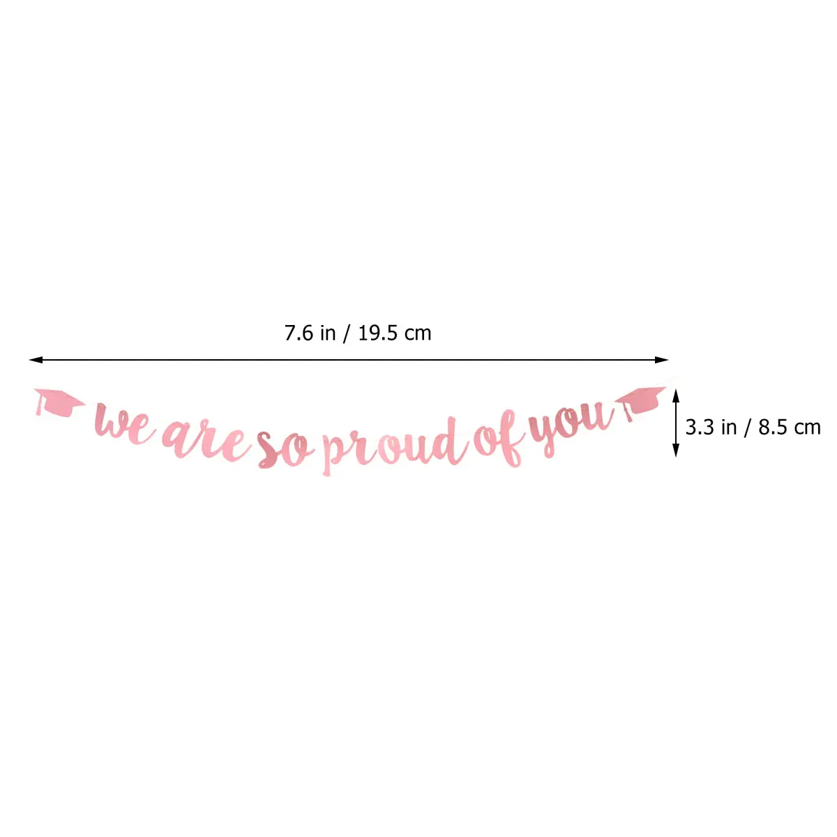 

Graduation Banner Set Garland Decorations Glitter Flowers Party Supplies Hanging Wall Door Window Backdrop Bunting