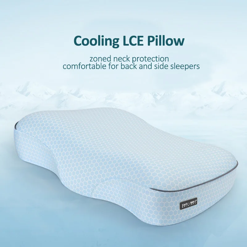 

Memory Foam Bed Orthopedic Pillow Neck Protection Slow Rebound Memory Pillow Comfort Relax The Cervical For Adult Pillows