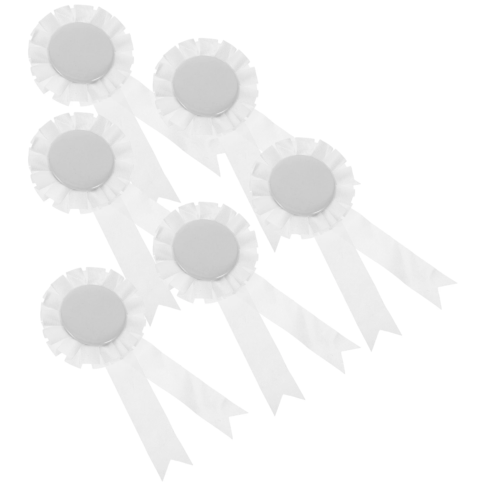 

6 Pcs Badges and Corsage Birthday Brooch Pin for Women Decorate Tin Chest Tinplate Lapel Pins Bulk