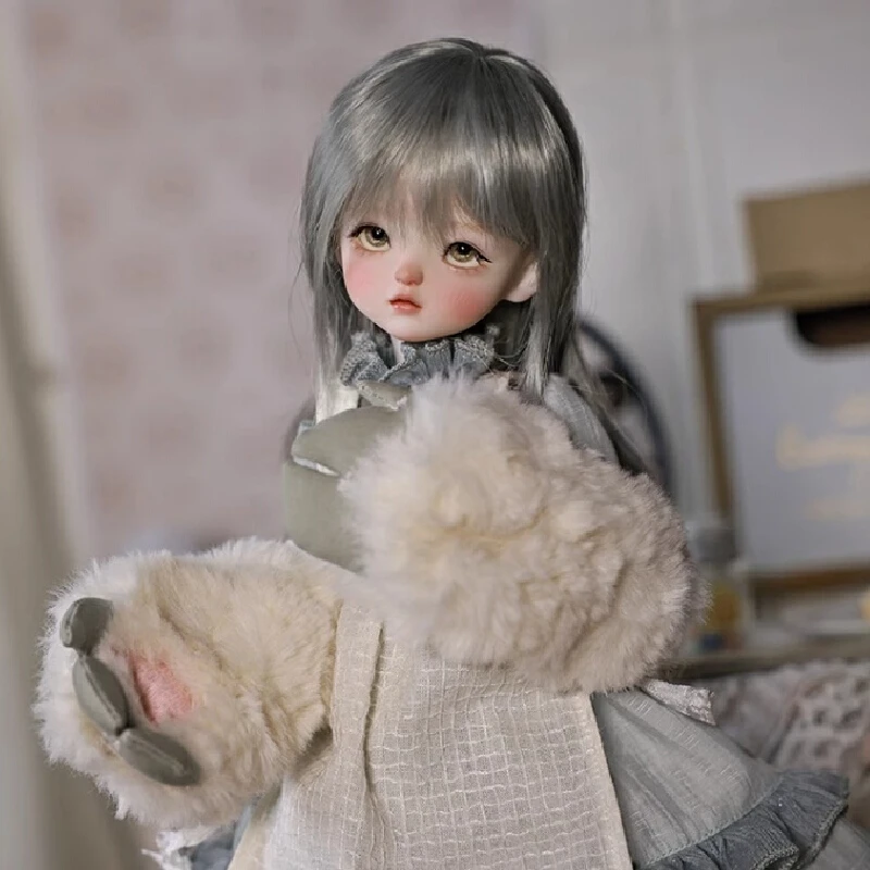 Echte 1/6 Bjd Puppe Süße Junge Mädchen Schäferin Pastoralismus Doubao Frühling Ausflug Spielzeug Hohe Qualität Ball Jointed Puppen Fullset