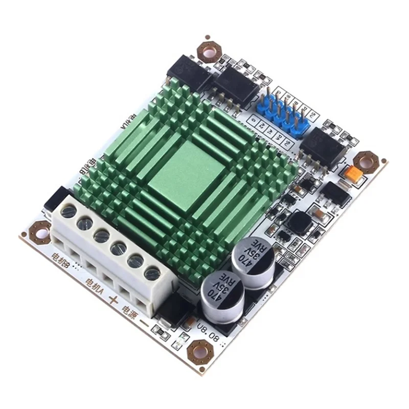 FORW-High Power Dual Channel H Bridge DC Motor Treiber Modul 12V-30V 60A Smart Auto Roboter H-Brücke Treiber Geschwindigkeit Controller