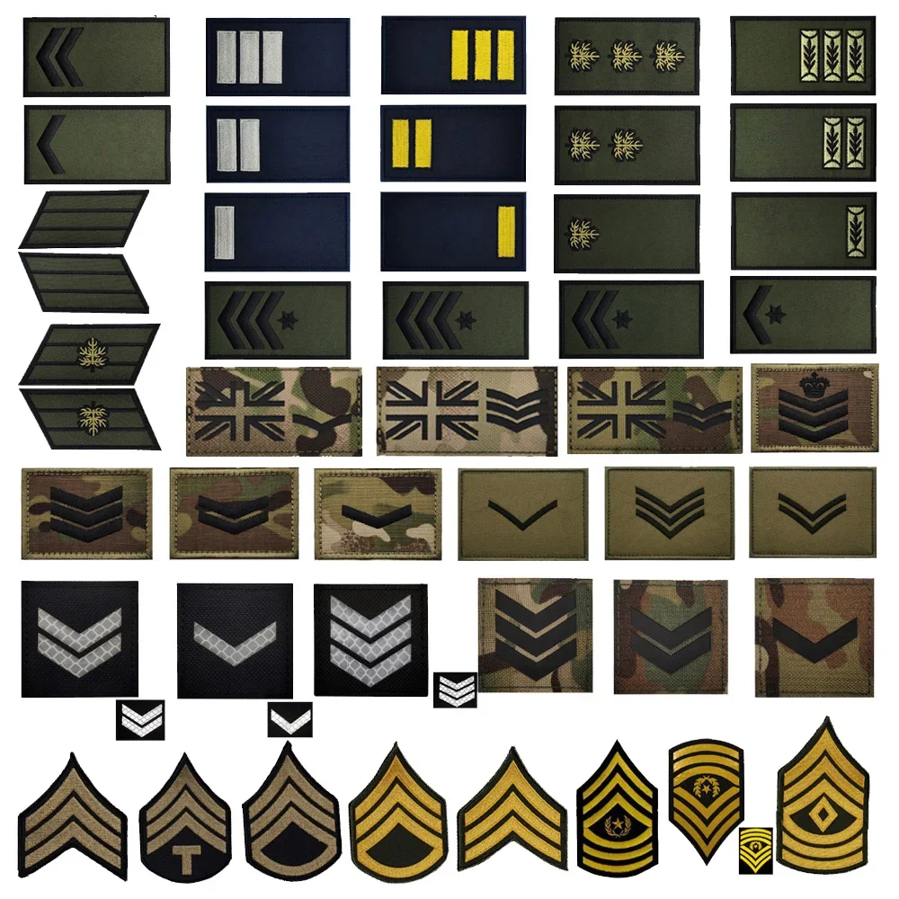 

Hot Selling Laser Cut Epaulette Bag Accessories Armband Embroidery Level Badge with Hook and Loop Patches for Clothing