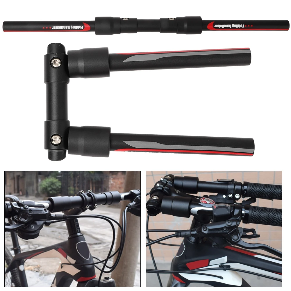 22.2mm Quick Release Handlebar, Aluminum Alloy Quick Release Folding Bike Handlebar - Mountain and Road Bicycle Accessory