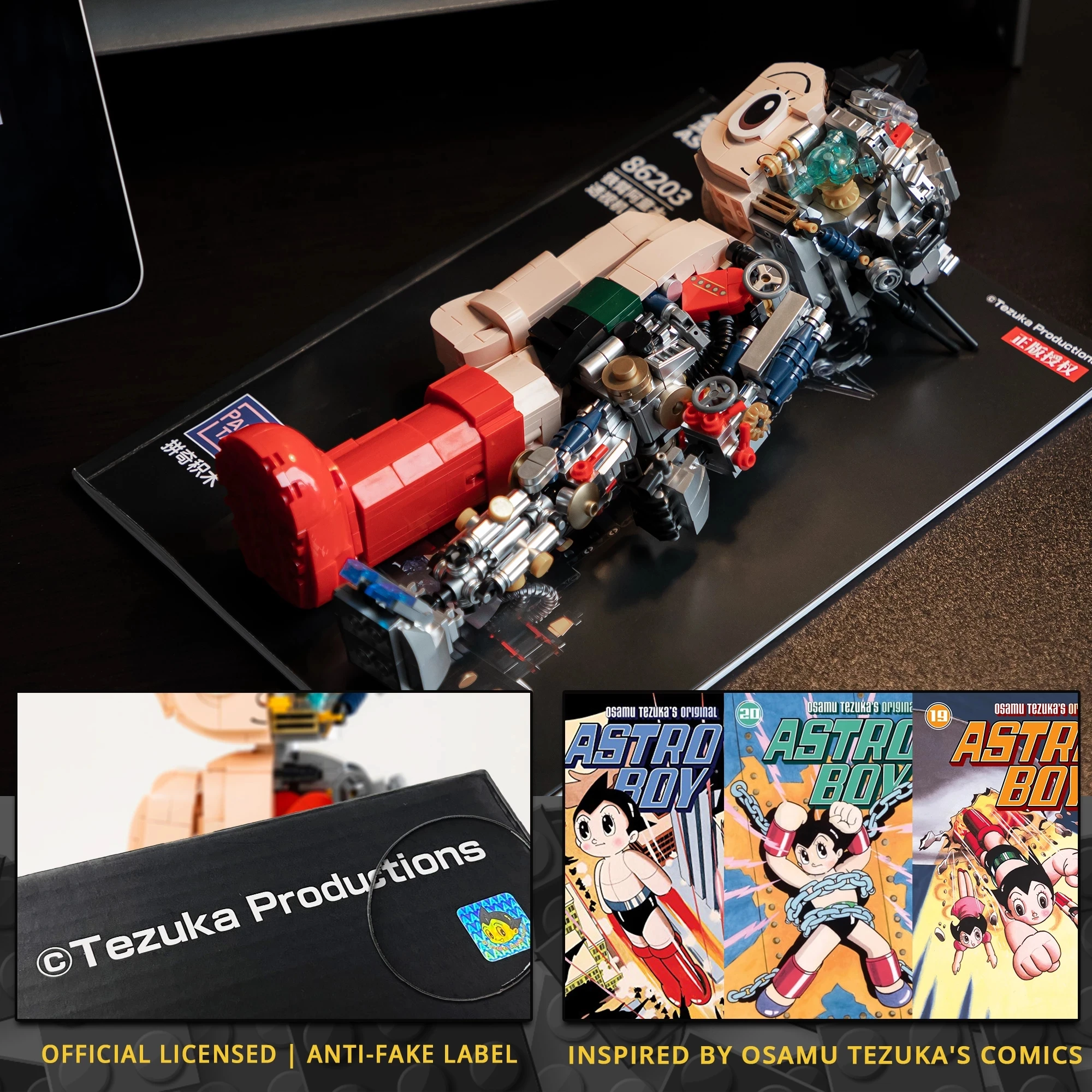 BALODY Astro Boy Building Blocks 14+ Action Figure Toy