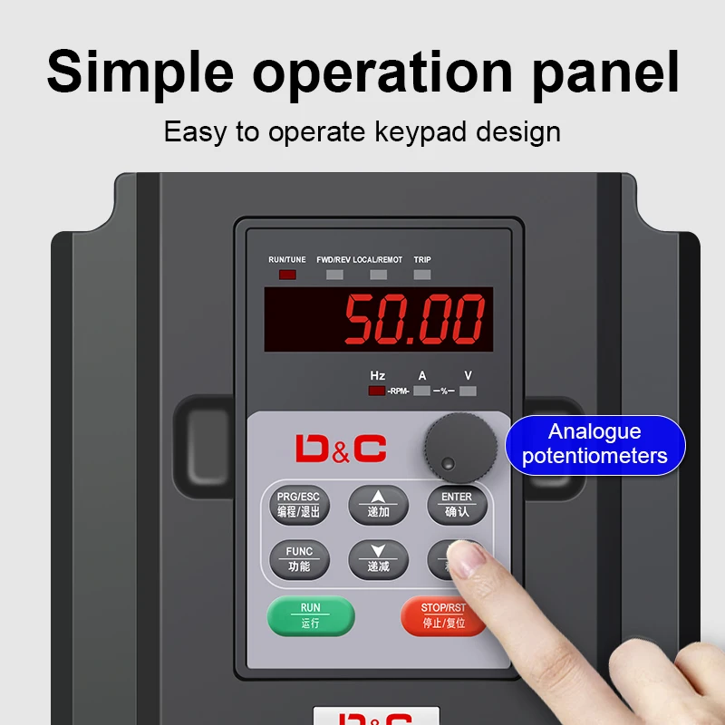 Variabele Frequentie Driver 3 Fase 380V 18.5 Kw 22 Kw Vfd 50/60Hz Ac Motor Omvormer