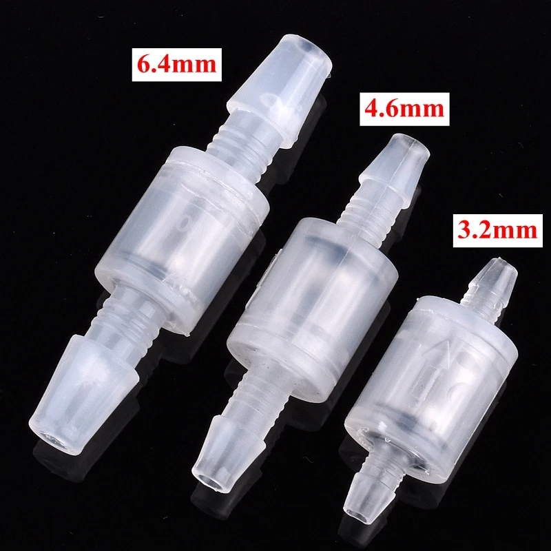 5~50 Pcs Spring Ball type One-Way Valve Water Stop Valve Aquarium Liquid Gas Check Valve Water Stop Pressure Control Check Valve