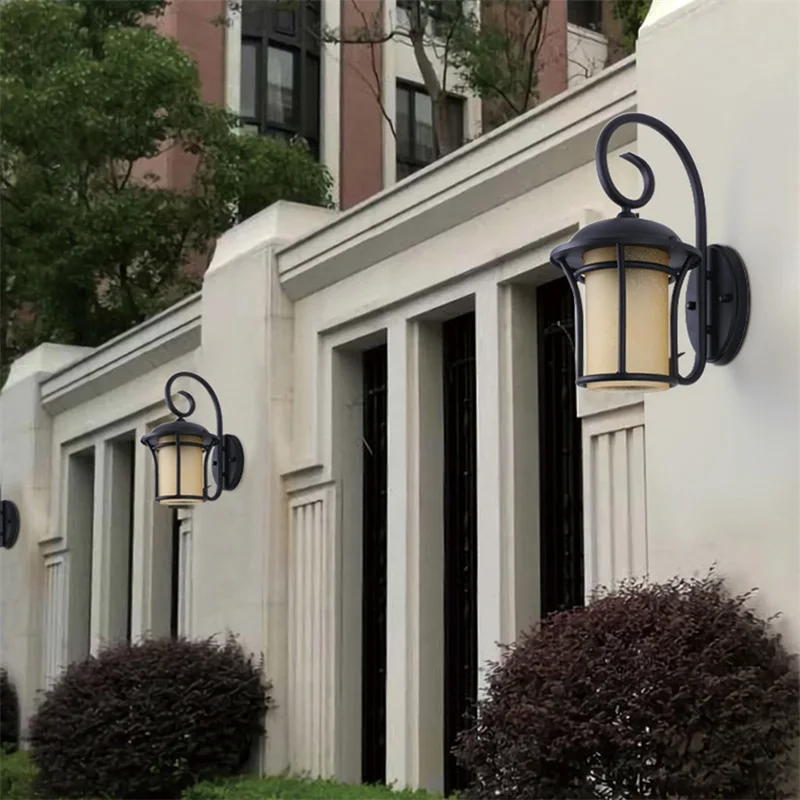 ·DEBBY Outdoor Wall Light Classical LED Sconces Retro Lamp Waterproof IP65 Decorative For Home Porch Villa