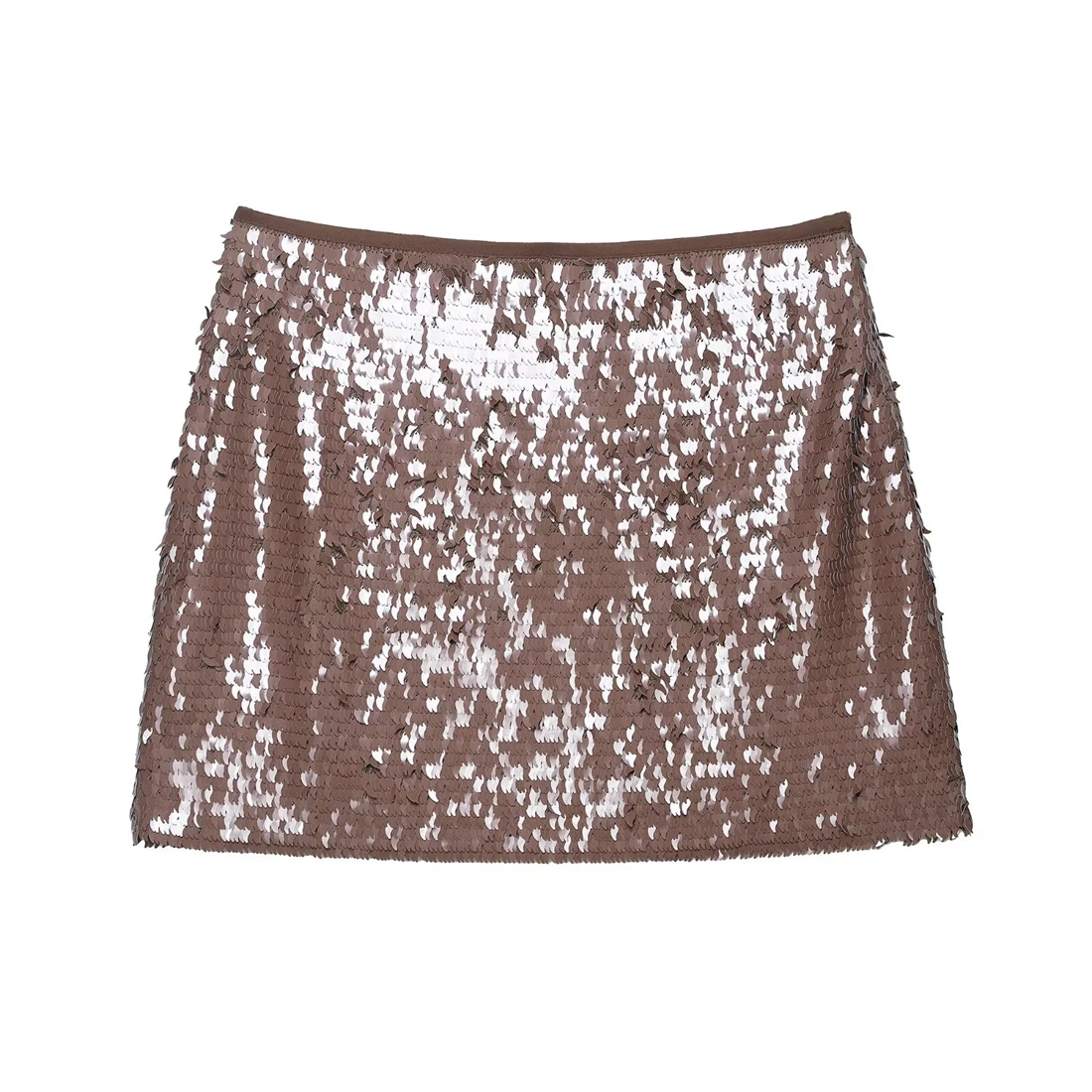 

New 2025 Ladies Beaded Mini Skirt Women's Fashion Peplum Half-Body Short Skirt for Ladies