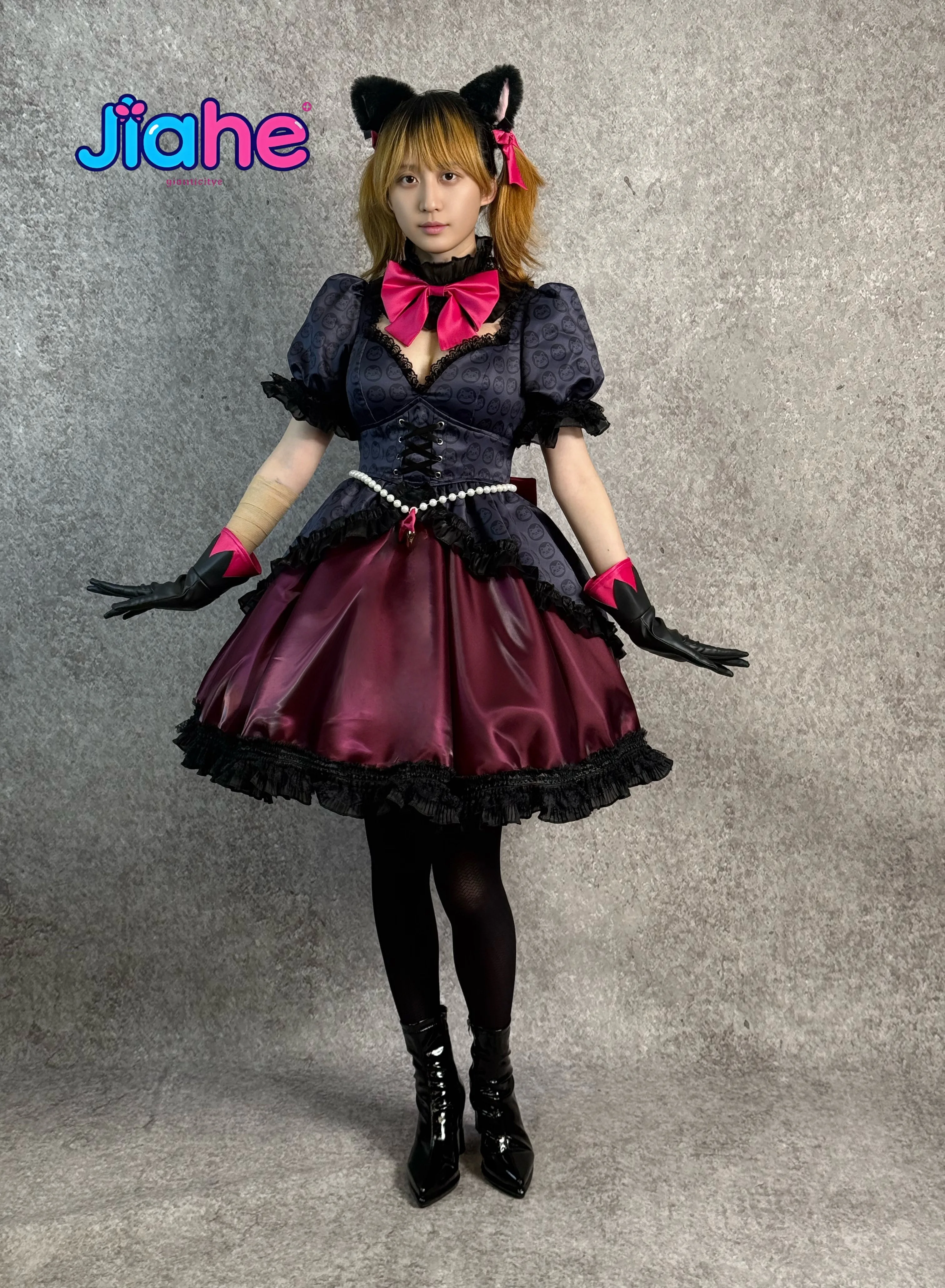 Kostum Cosplay D.Va Game Overw - Dva Cosplay Prop ulasan dan harga