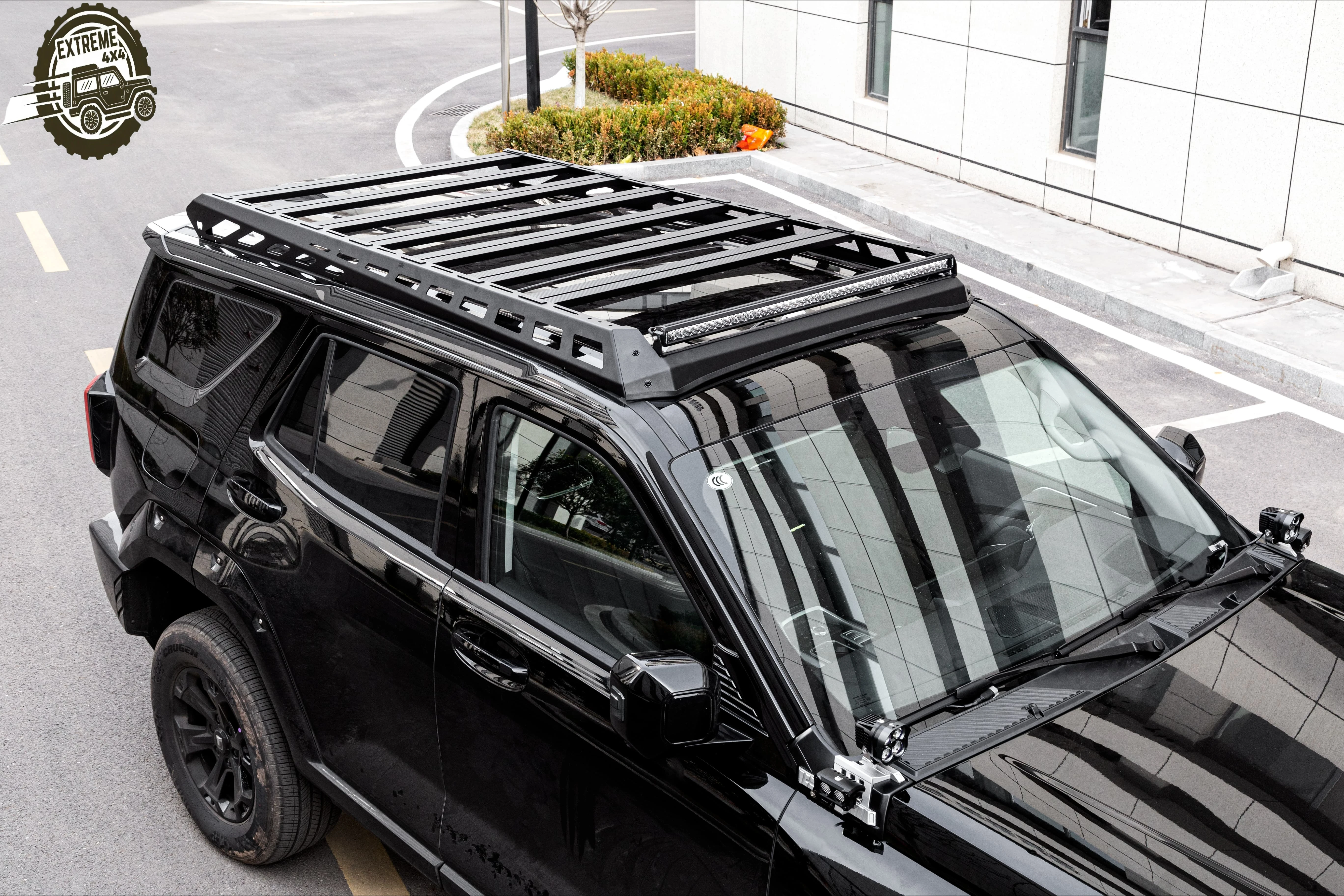 

Heavy Duty Tank 400 Roof Luggage Carrier Roof Rack 4x4 Aluminum Roof Rack