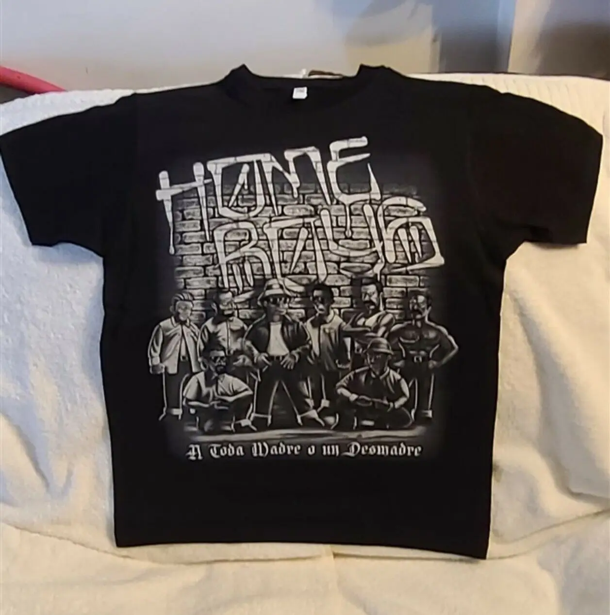 

HOMEBOYS HOMIE GANGSTER A TODA MADRE O UN DESMADRE MEXICO T-SHIRT