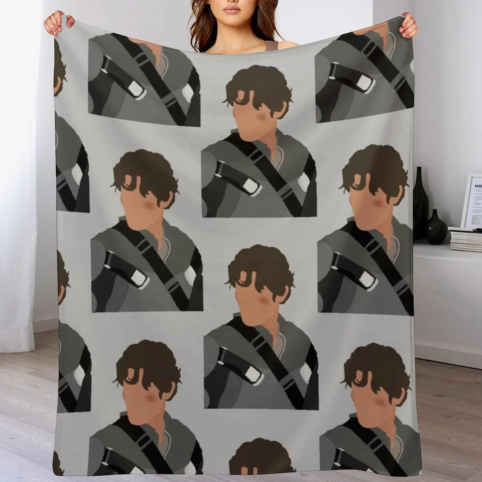 

Bellamy The Heart Throw Blanket Multi Use Warm Blanket for Living Room Bedroom