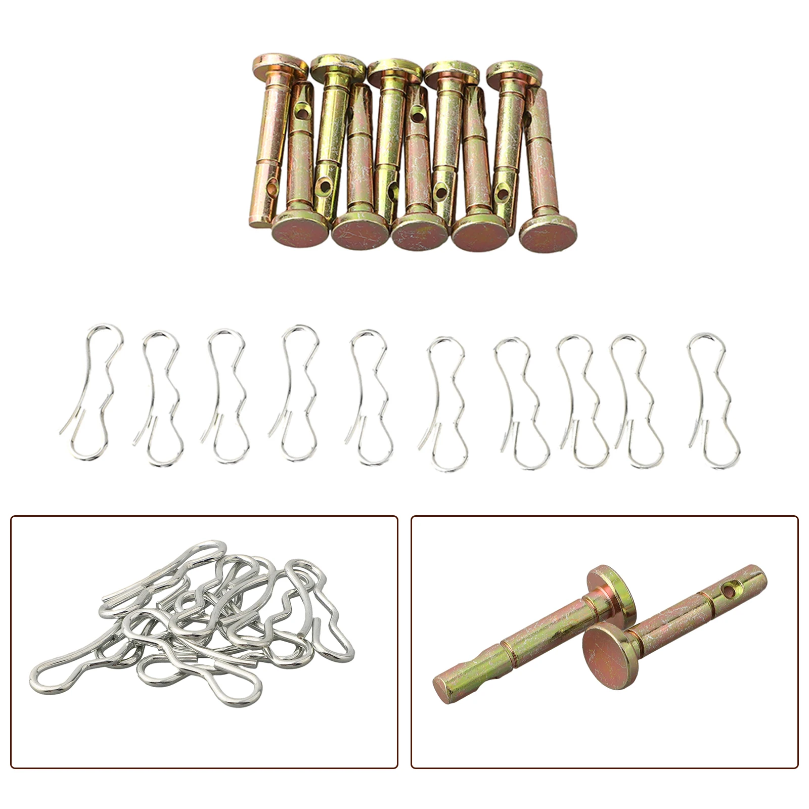 Replacement Shear Pins & Cotters Pins 5 Set/10 Set 738-04124A 714-04040 For Craftsman SnowBlowers Parts Hot Sale