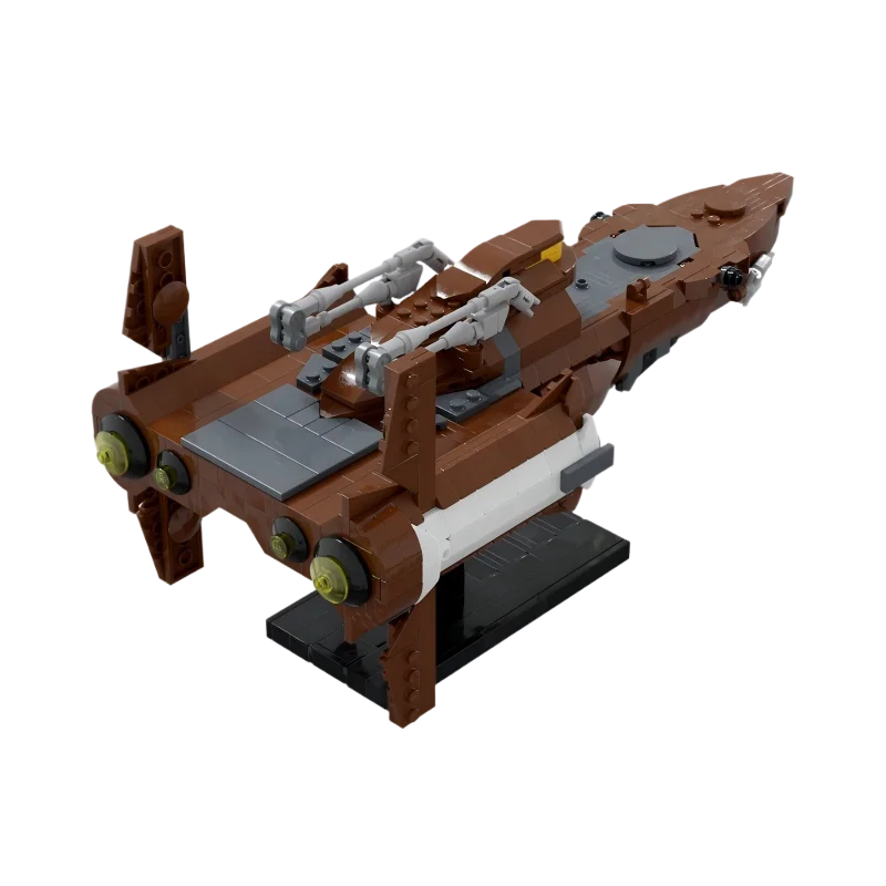 Beroemde Film Serie MOC-227180 Interstellaire Schip Bouwstenen Assemblage Model Originaliteit Bricks Collector Sets Speelgoed Geschenken