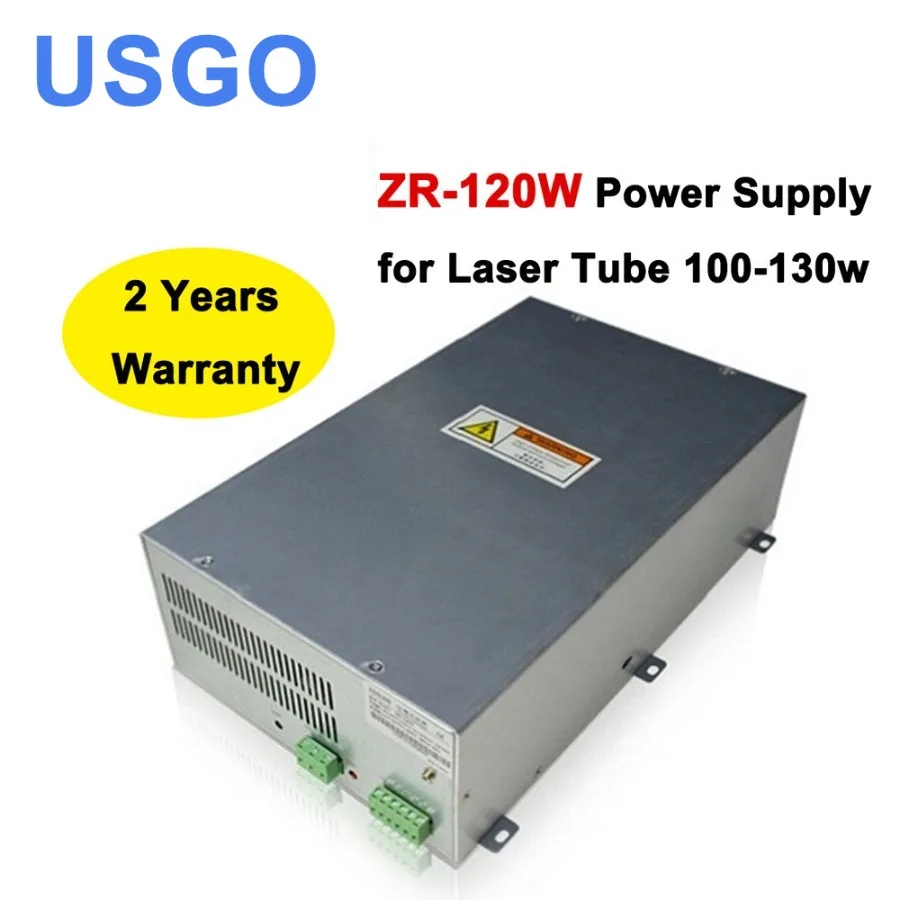 USGO ZR-120W 120W Laser Power Supply  for 100W - 130W Co2 Glass Laser Tube Engraving and Cutting Machine 2Years Warranty