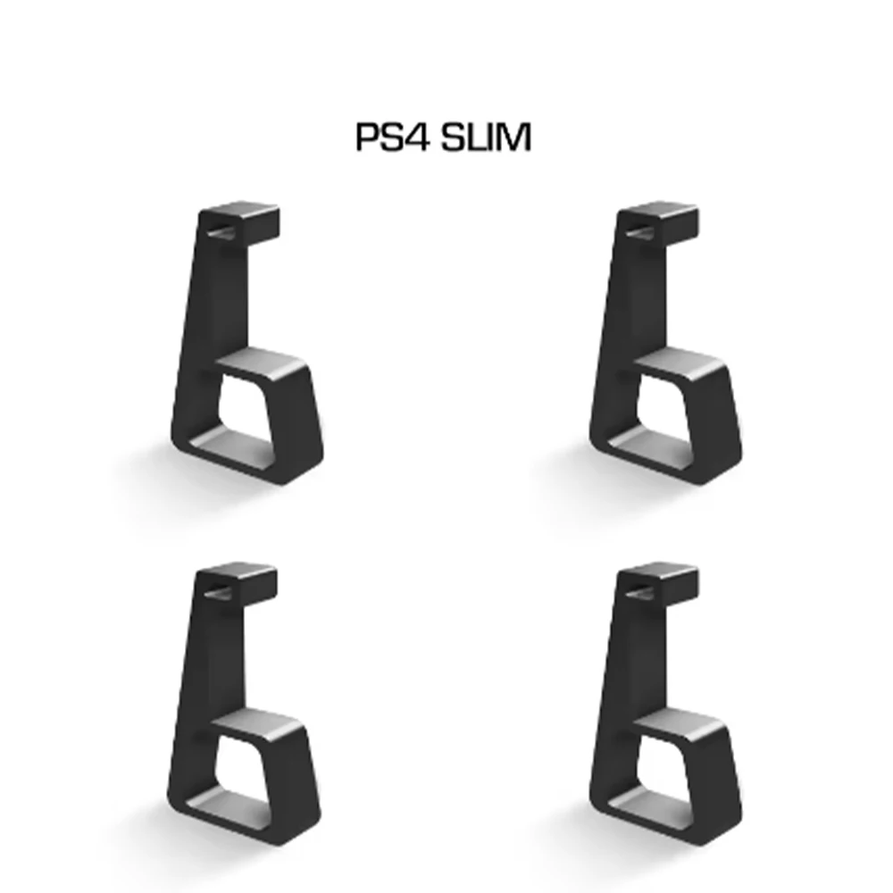 1 set per PS4 Slim Pro piedi supporto staffa di raffreddamento host supporto per PlayStation4 Slim Pro Console supporto base accessori da tavolo