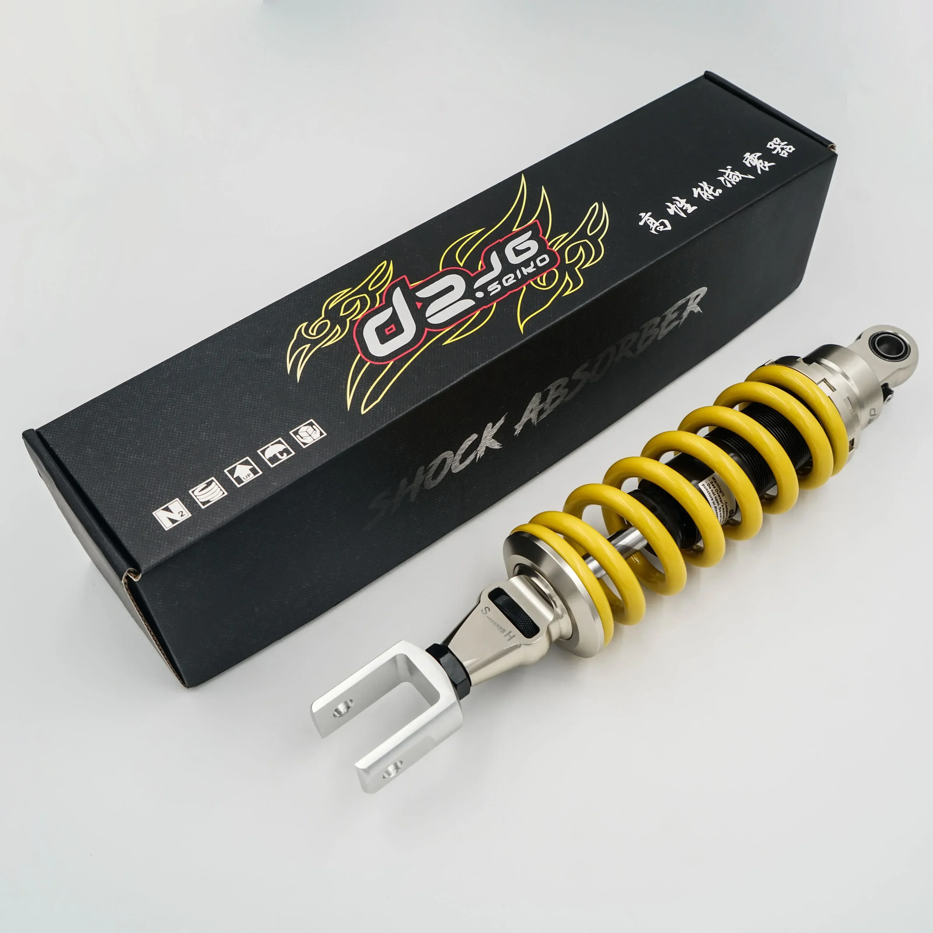 Custom rear shocks 350mm with fork 30mm Specialize suitable hydraulic New arrival for BMW CE-02 Motorcycle
