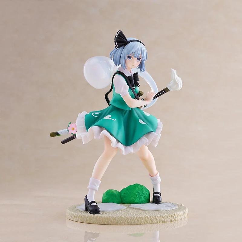 Genuine Original F:NEX Oriental Project Konpaku Youmu PVC 19CM Anime Figure Collectible Model Dolls Statuette Ornament Gift