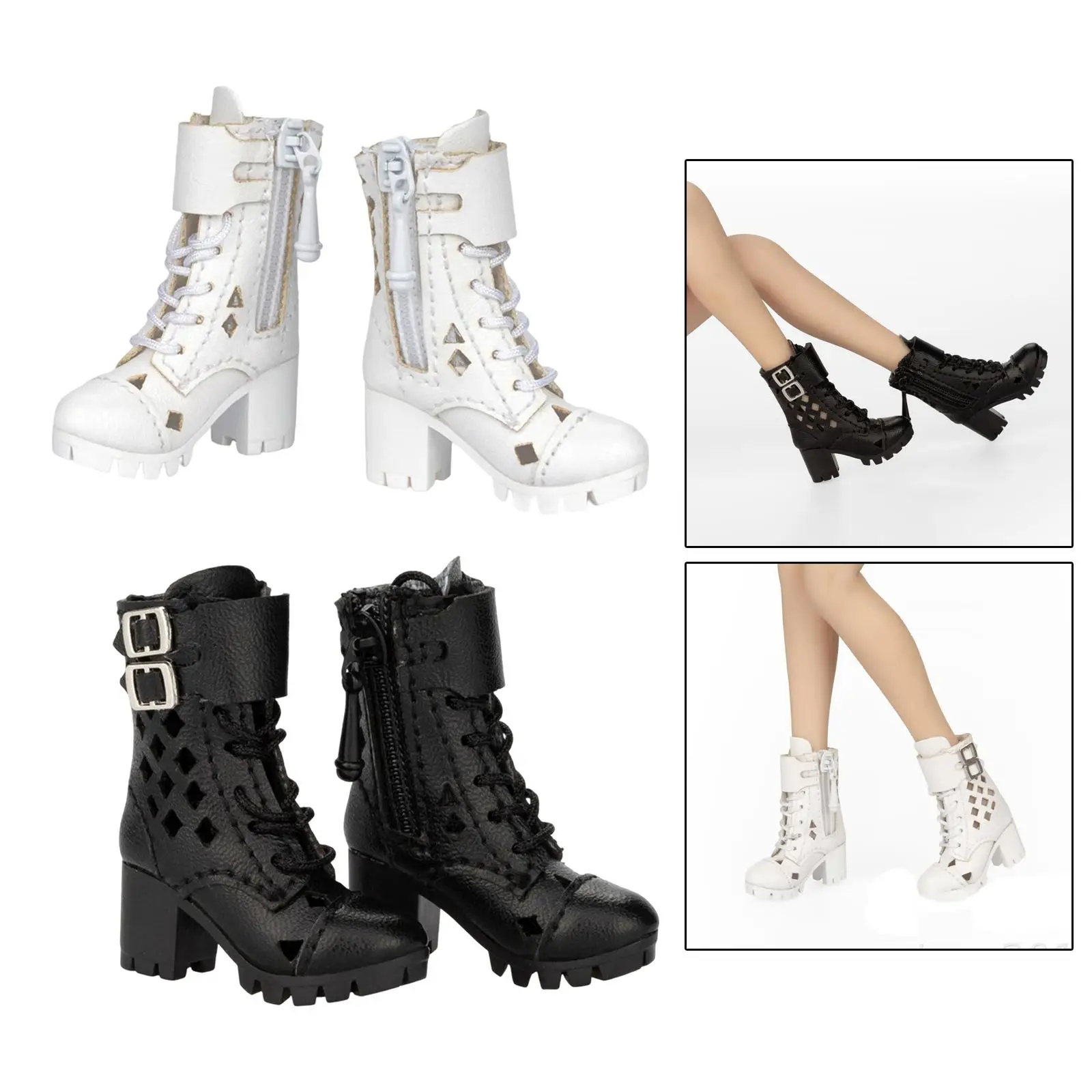 Chaussures à talons hauts pour accessoire de figurines de soldats de 12 pouces, 1/6