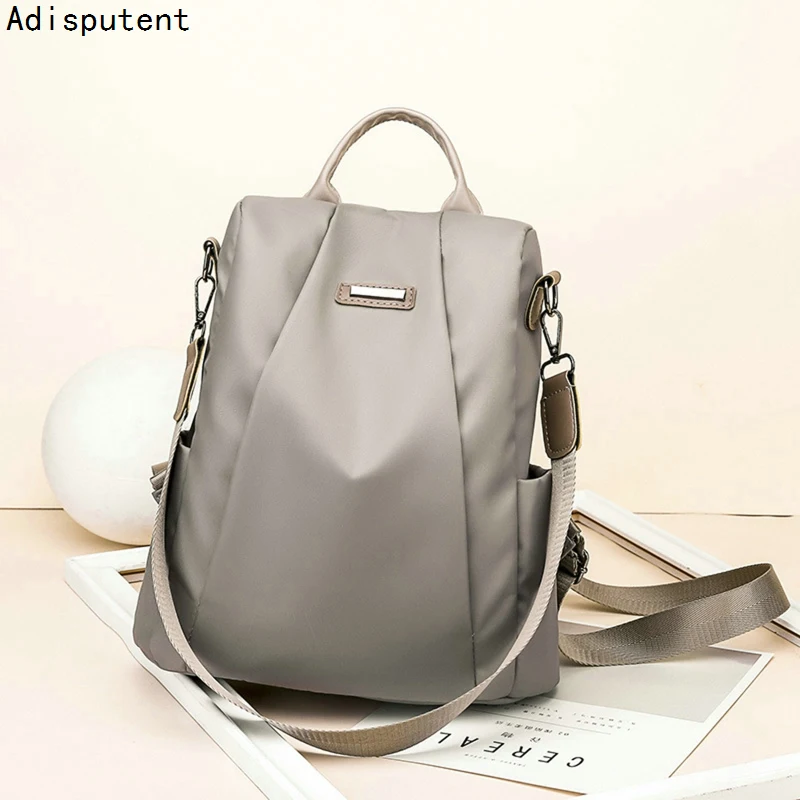 Fashion Anti-Theft Backpack Women Casual Waterproof School Bags For Teenage Girl Multi-Function Shoulder Bag Travel Rucksack