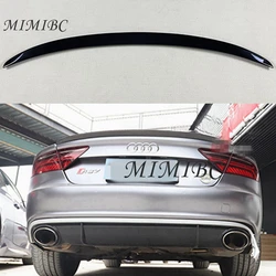 FOR Audi A7 S7 RS7 2013  -2018 Carbon Fiber Rear Spoiler Trunk Wing P style High quality real carbon fiber material spoiler