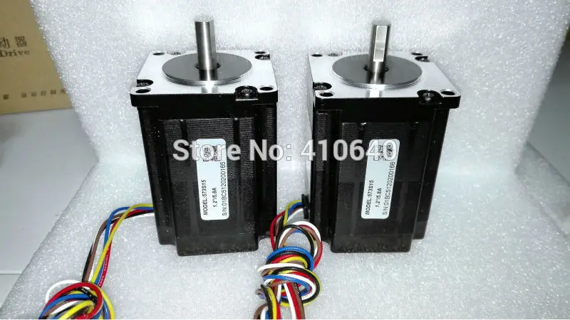 무료 배송 정품 Leadshine 573S15 3 단계 하이브리드 스테퍼 모터 1.3 N. m 5.8 길이 76 미리메터 샤프트 8mm
