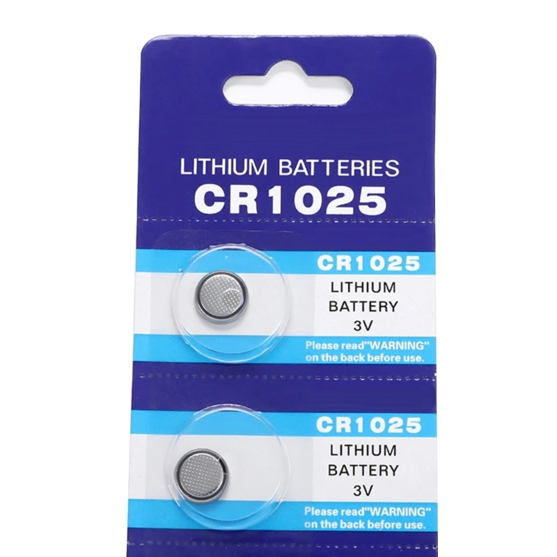 CR1025 Batteries Button Cell Battery Perfect for Remote Control Multiple Uses