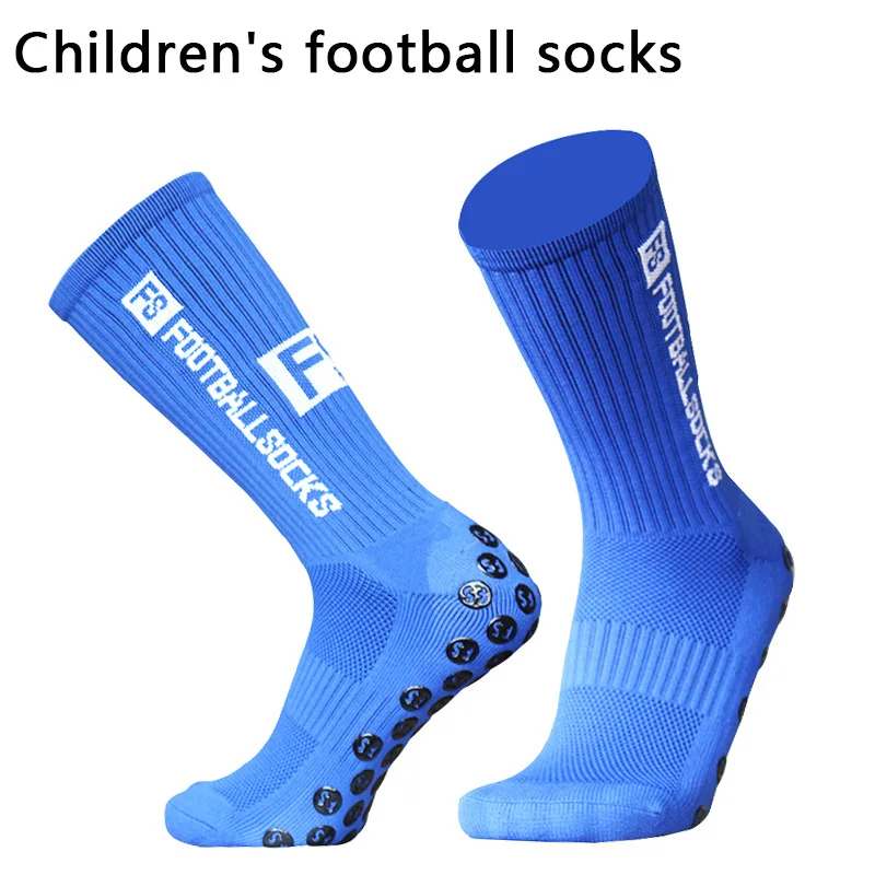 Jugend Socken Fußball Sport 34-39 Größe Kinder Outdoor-Sport rutsch feste Silikon rutsch feste Fußball Socken Calcetines Hombre Futbol