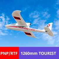 FMS Model Aircraft 1280mm Traveler V2 Beginner Practice Remote Control Aircraft Foam Fixed Winger Spreading Glider PNP/RTF