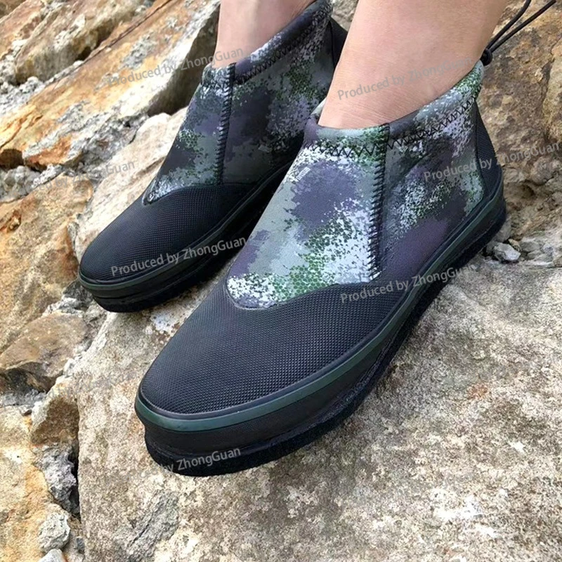 

Профессиональная рыболовная обувь для морской рыбалки, нескользящие стальные шипы, войлочная подошва, обувь для скалолазания для мужчин и женщин