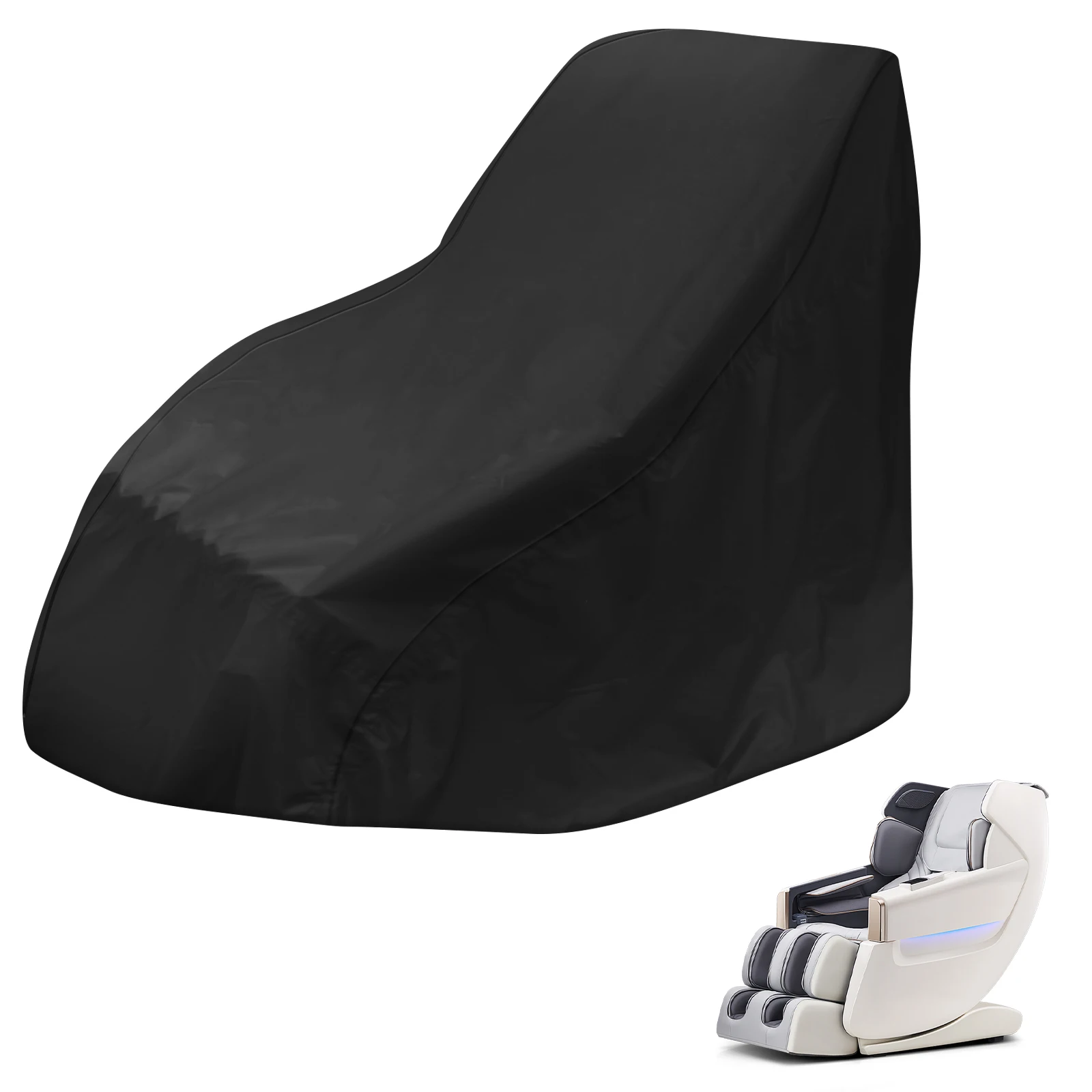 

Massage Chair Cover Dustproof Massage Chair Protector Oxford Recliner Chair Cover with Drawstring Waterproof Couch Cover