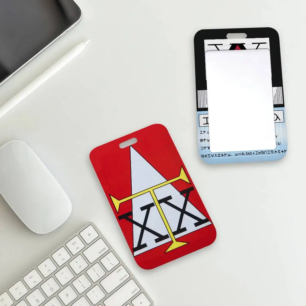 Anime H-Hunter License Card Holder Student Campus Meal Cards Public Transport Subway Cardcase