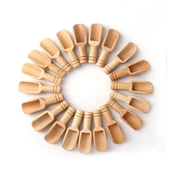 10-30pcs Mini Wooden Spoon, Mini Bath Salt Spoon, Wooden Candy Spoon, Washing Powder Spoon Spoon Set Baby Spoon Kitchen Cooking